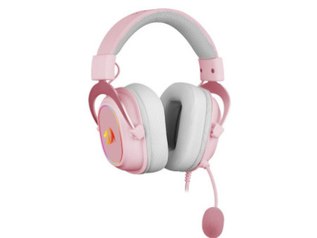 Headset Gamer Redragon Zeus X, USB, Surround 7.1, RGB, Pink, H510RGB-PINK