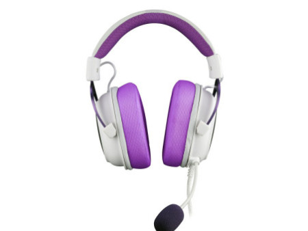 Headset Gamer Redragon Zeus X, USB, Surround 7.1, RGB, White/Purple, H510WP-RGB