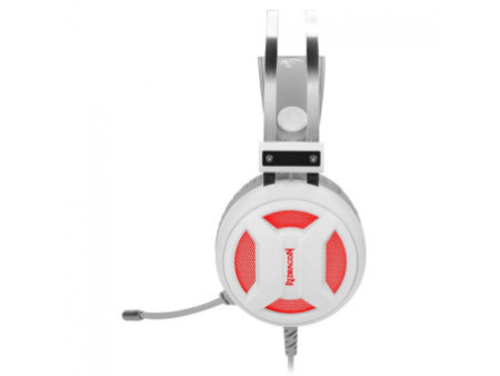 Headset Gamer Redragon Minos H210W, Surround 7.1, White, USB, H210W