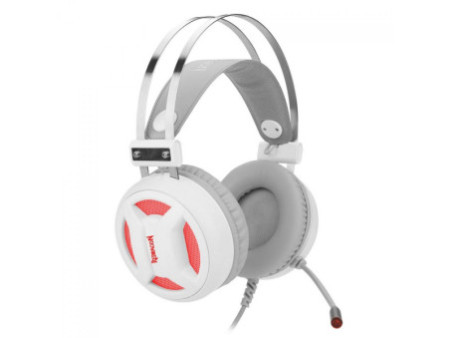 Headset Gamer Redragon Minos H210W, Surround 7.1, White, USB, H210W