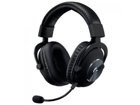 Headset Gamer Logitech PRO X, 7.1 Surround, Black, 981-000817