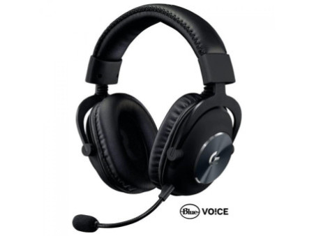 Headset Gamer Logitech PRO X, 7.1 Surround, Black, 981-000817