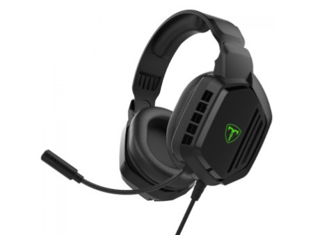 Headset Gamer T-Dagger Meath, 3.5mm, Drivers de 40mm, Preto, T-RGH102