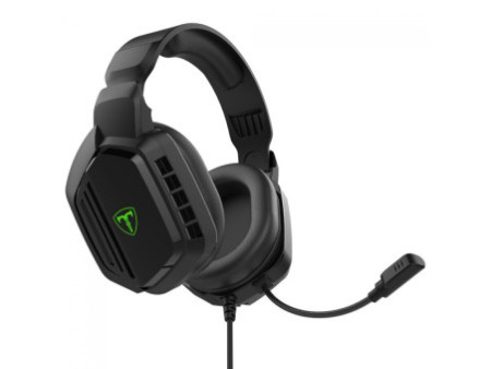 Headset Gamer T-Dagger Meath, 3.5mm, Drivers de 40mm, Preto, T-RGH102