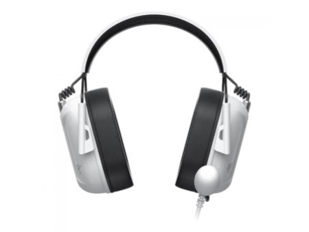 Headset Gamer Havit H2033D, 3.5mm, Drivers de 50mm, Branco e Preto, H2033D-WHT
