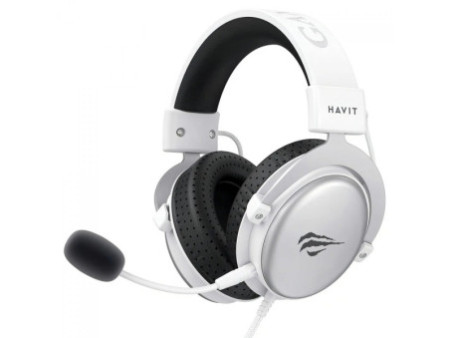 Headset Gamer Havit H2015D, 3.5mm, Drivers de 50mm, Preto, H2015D-WHT