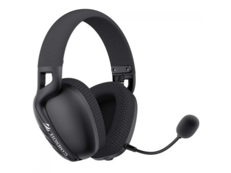 Headset Gamer Havit Quad-Mode Fuxi-H6, Wireless, Bluetooth, USB, 3.5mm, Drivers de 40mm, Preto, FUXI H6-BLK