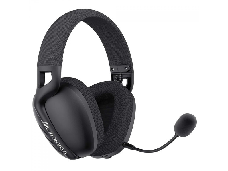 Headset Gamer Havit Quad-Mode Fuxi-H6, Wireless, Bluetooth, USB, 3.5mm, Drivers de 40mm, Preto, FUXI H6-BLK