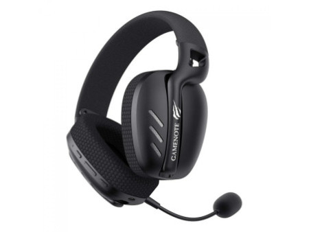 Headset Gamer Havit Quad-Mode Fuxi-H6, Wireless, Bluetooth, USB, 3.5mm, Drivers de 40mm, Preto, FUXI H6-BLK