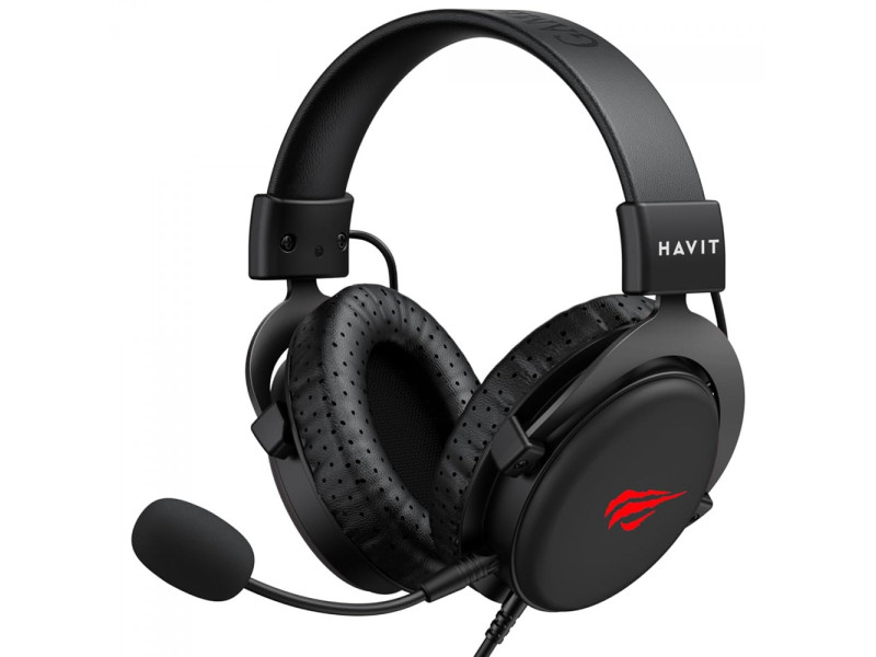 Headset Gamer Havit Gamenot H2015D, 3.5mm, Drivers de 50mm, Preto