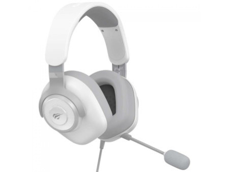 Headset Gamer Havit H2230D, P3, Drivers de 50mm, Microfone Destacável, Branco, H2230D-WHT