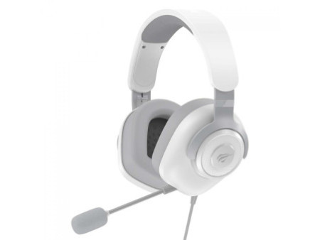 Headset Gamer Havit H2230D, P3, Drivers de 50mm, Microfone Destacável, Branco, H2230D-WHT