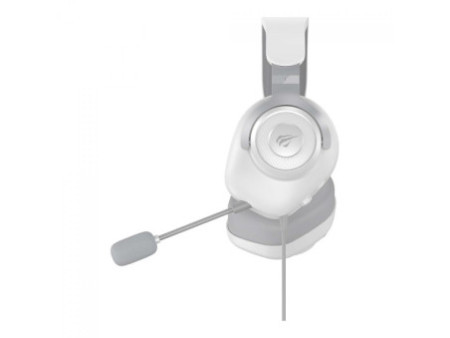 Headset Gamer Havit H2230D, P3, Drivers de 50mm, Microfone Destacável, Branco, H2230D-WHT