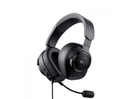 Headset Gamer Havit H2230D, P3, Drivers de 50mm, Microfone Destacável, Preto, H2230D-BLK
