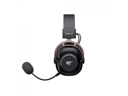 Headset Gamer Havit H2002YG, Wireless, Drivers de 50mm, Preto