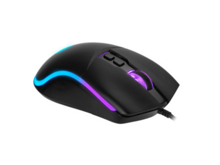 Mouse Gamer Marvo M358, 7200 DPI, 7 Botões, RGB, Black
