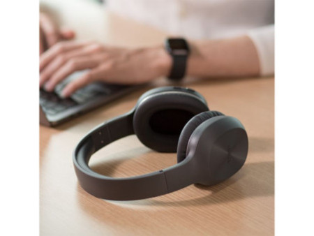 Headphone Edifier W600BT, Bluetooth, Drivers de 40mm, Cinza Escuro