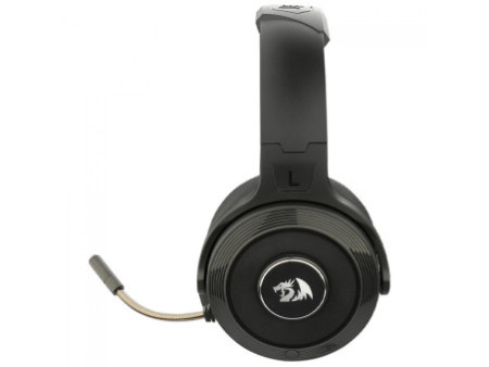 Headset Gamer Redragon Pelops Pro, Wireless, 3.5mm, Surround 7.1 Virtual, Drivers de 40mm, Preto, H818 PRO