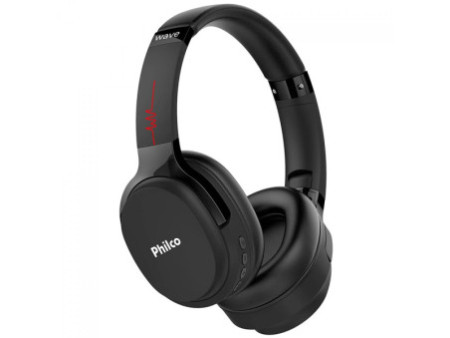 Headphone Philco Wave, Bluetooth, Preto, PFO01BTP