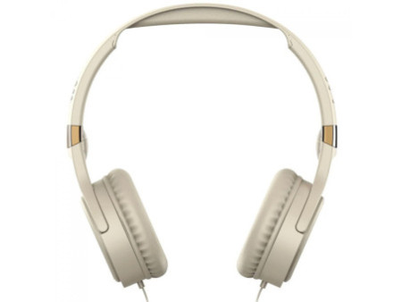 Headphone Philco Wave Flat, 3.5mm, Drivers de 30mm, Bege, PFO02G