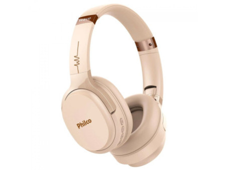 Headphone Philco Wave, Bluetooth, Bege, PFO01BTG