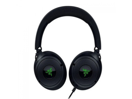 Headset Gamer Razer Kraken V4 X, RGB, Surround 7.1, Drivers TriForce De 40mm, USB, Preto, RZ0405180100R