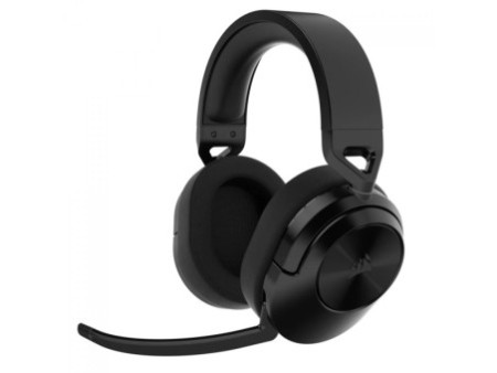 Headset Gamer Corsair HS55 Wireless, Bluetooth, Drivers de 50mm, 7.1 Surround, Carbon, CA-9011280-NA