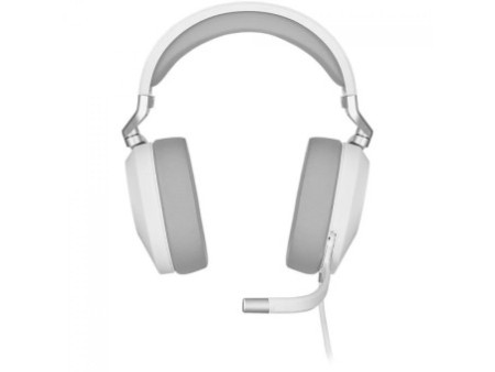 Headset Gamer Corsair HS65 Surround, Drivers de 50mm, 7.1 Surround, 3.5mm/USB, Branco, CA-9011271-NA