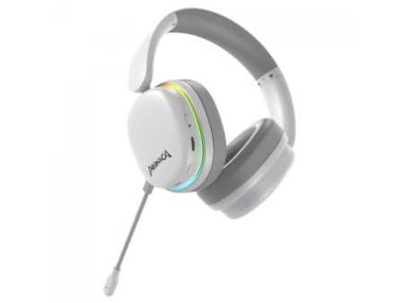 Headset Gamer Marvo Monka Echo RS HG9070W, RGB, Bluetooth 5.2, Drivers 50mm, Branco, HG9070W
