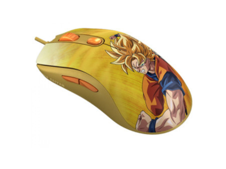Mouse Gamer Akko, Dragon Ball Super, Super Saiyan 2, 12400 DPI, 5 Botões Pragramáveis, Akko AG325 Super Saiyan 2