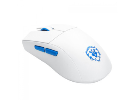 Mouse Gamer Redragon King Pro World of Warcraft Aliança, Wireless, Bluetooth, 26000 DPI, PMW3395, 5 Botões Programáveis, Branco