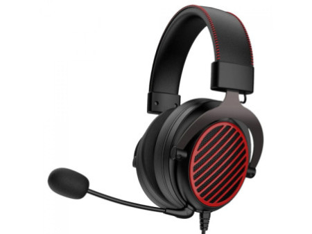 Headset Gamer Redragon Luna, 3.5mm/USB, Drivers de 53mm, Open Back, Preto, H540