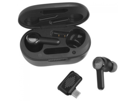 Fone De Ouvido JBL Quantum TWS, Bluetooth, Drivers De 10mm, Preto, JBLQUANTUMTWSBLKBR