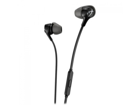 Fone de Ouvido HyperX Cloud EarBuds II, 3.5mm, Com Microfone, Preto, 70N24AA