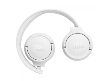 Headphone JBL Tune 520BT, Bluetooth, Drivers De 33mm, Pure Bass, Branco, JBLT520BTWHT