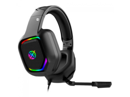 Headset Gamer Kalkan Magni, RGB, Drivers de 50mm, 7.1 Virtual Surround, Preto, KLK00023