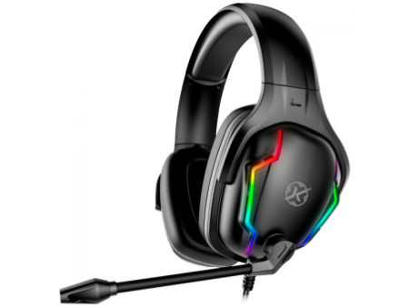 Headset Gamer Kalkan Munin, RGB, Drivers de 50mm, 7.1 Virtual Surround, Preto, KLK00022
