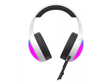 Headset Gamer Havit H2043U, USB, Drivers de 50mm, 7.1 Surround, RGB, White, HV-H2043U