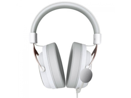 Headset Gamer Redragon Luna, 3.5mm/USB, Drivers de 53mm, Open Back, Lunar White, H540W