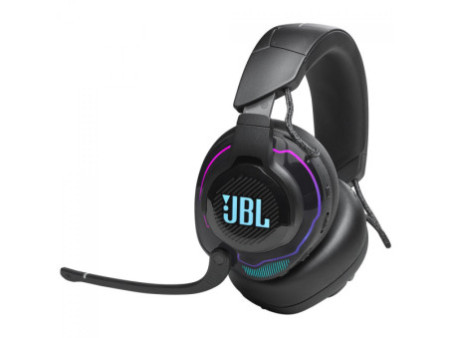 Headset Gamer JBL Quantum 910, Wireless, RGB, Drivers de 50mm, Cancelamento de Ruído, Preto, JBLQ910WLBLK