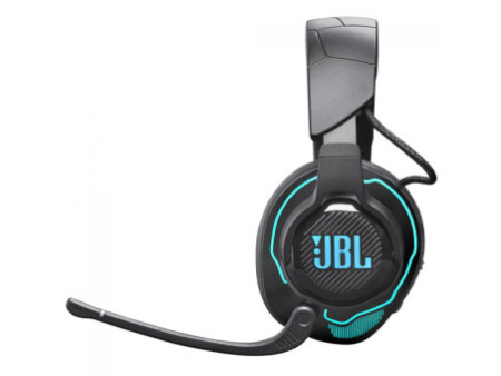 Headset Gamer JBL Quantum 910, Wireless, RGB, Drivers de 50mm, Cancelamento de Ruído, Preto, JBLQ910WLBLK