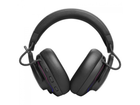 Headset Gamer JBL Quantum 910, Wireless, RGB, Drivers de 50mm, Cancelamento de Ruído, Preto, JBLQ910WLBLK