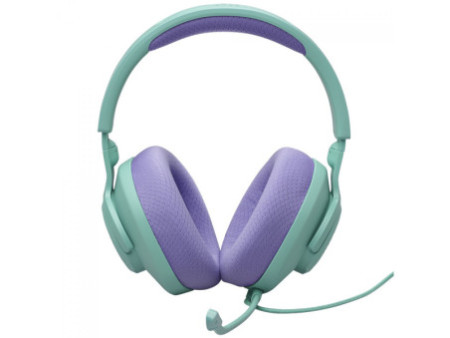 Headset Gamer JBL Quantum 100 M2, Drivers de 40mm, Ciano e Lilás, LQTUM100M2CYN