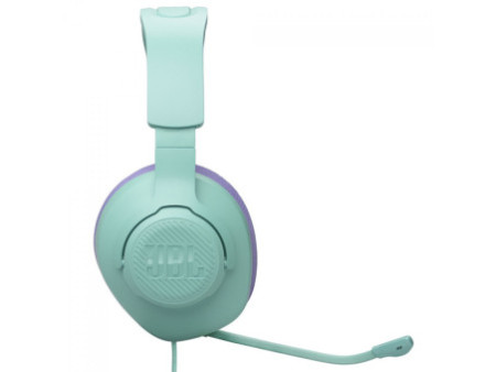 Headset Gamer JBL Quantum 100 M2, Drivers de 40mm, Ciano e Lilás, LQTUM100M2CYN