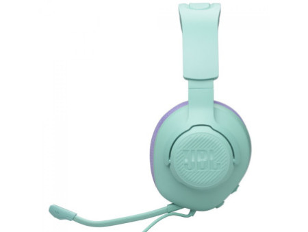 Headset Gamer JBL Quantum 100 M2, Drivers de 40mm, Ciano e Lilás, LQTUM100M2CYN