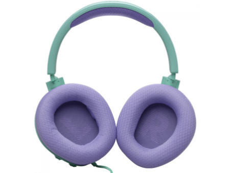 Headset Gamer JBL Quantum 100 M2, Drivers de 40mm, Ciano e Lilás, LQTUM100M2CYN
