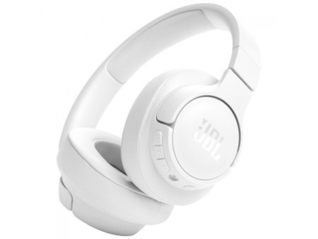 Headphone JBL Tune 720BT, Bluetooth, Drivers De 40mm, Pure Bass, Branco, JBLT720BTWHT