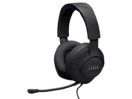 Headset Gamer JBL Quantum 100 M2, Drivers de 40mm, Preto, JBLQTUM100M2BLK