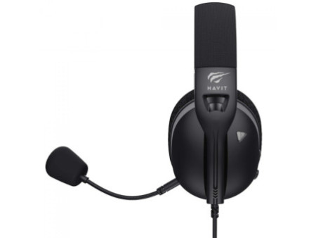 Headset Gamer Havit Fuxi-H5d Black, 3.5mm, Drivers de 50mm, Preto
