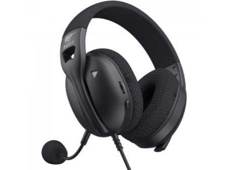 Headset Gamer Havit Fuxi-H5d Black, 3.5mm, Drivers de 50mm, Preto
